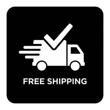 Free Shipping Black Icon